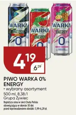 PIWO WARKA 0% ENERGY, 500 ml