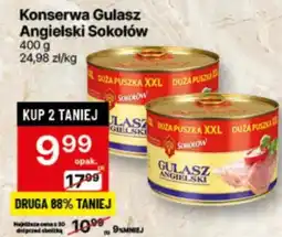 Delikatesy Centrum Konserwa Gulasz Angielski Sokołów oferta