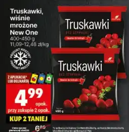 Delikatesy Centrum Truskawki, wiśnie mrożone New One oferta
