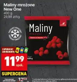 Delikatesy Centrum Maliny mrożone New One oferta