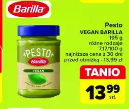 Carrefour Pesto basilico Barilla oferta