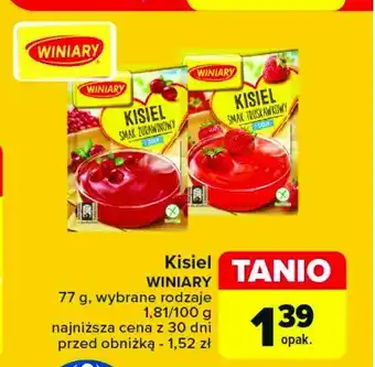 Carrefour Kisiel żurawinowy Winiary kisiel oferta