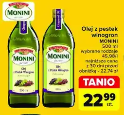 Carrefour Olej z pestek winogron Monini oferta