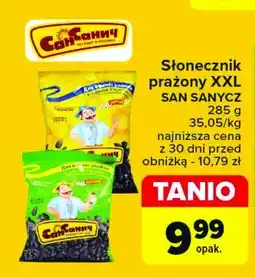 Carrefour Słonecznik prażony solony San sanych oferta