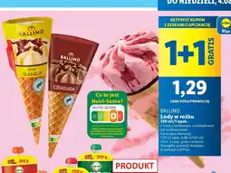 Lidl Rożek truskawkowy Ballino oferta