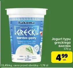 Carrefour Express Jogurt typu greckiego BAKOMA 370 g oferta
