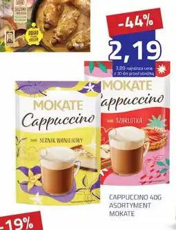 CAPPUCCINO 40 G ASORTYMENT MOKATE