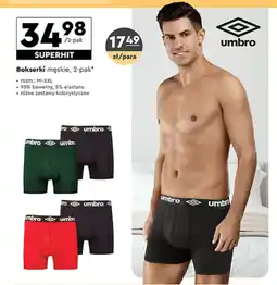 Biedronka Bokserki męskie, 2-pak oferta