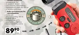 Radio survivalowe AM/FM z powerbankiem