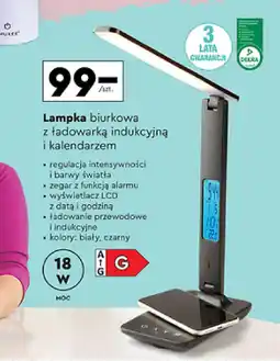 Biedronka Lampka biurkowa z ładowarką indukcyjną i kalendarzem oferta