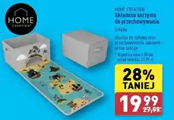 ALDI Skrzynia składana Home Creation oferta
