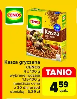Carrefour Market Kasza gryczana prażona Cenos oferta