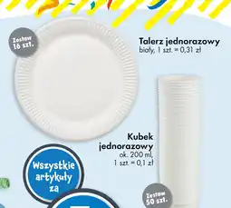 Tedi Talerz jednorazowy 16 szt. oferta