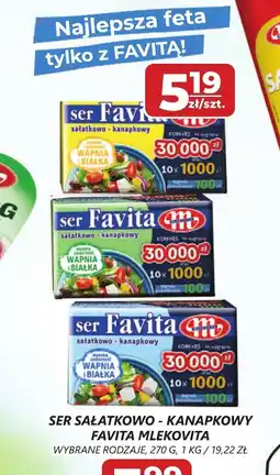 Top Market SER SAŁATKOWO - KANAPKOWY FAVITA MLEKOVITA, 270 G oferta