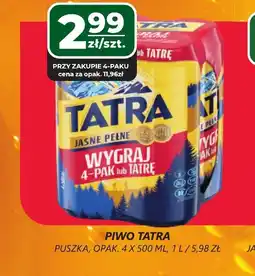 Top Market PIWO TATRA 4 X 500 ML oferta