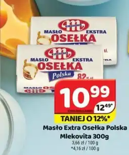 Delfin Masło Extra Osełka Polska Mlekovita 300 g oferta