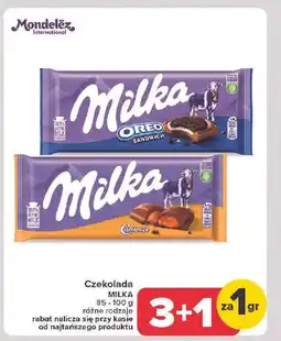 Carrefour Czekolada caramel Milka oferta