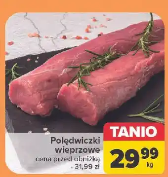 Carrefour Polędwiczka wieprzowa oferta