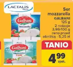 Carrefour Ser mozzarella light Galbani oferta