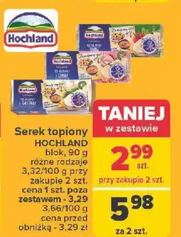 Carrefour Ser kremowy ze śmietanką Hochland oferta