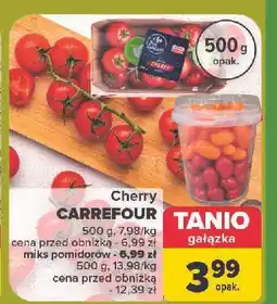 Carrefour Pomidory cherry gałązka Carrefour Targ Świeżości oferta