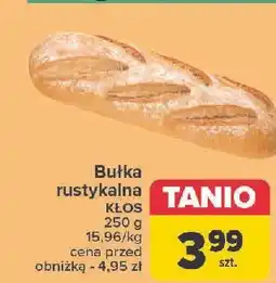 Bułka rustykalna Piekarnia Kłos