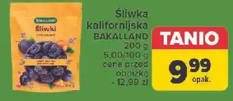 Carrefour Śliwki suszone Bakalland oferta