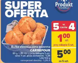 Carrefour Bułka ziemniaczana pszenna Carrefour oferta