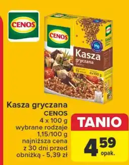 Carrefour Kasza gryczana prażona Cenos oferta
