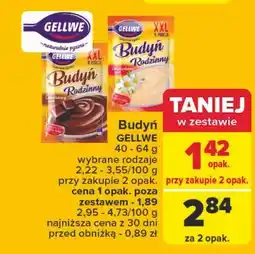Carrefour Budyń rodzinny śmietankowy Gellwe oferta