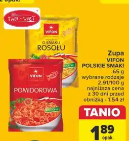 Carrefour Pomidorowa Vifon oferta