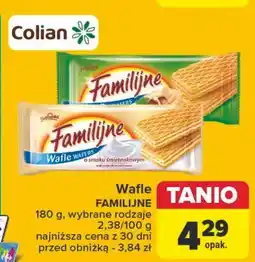 Carrefour Wafle orzechowe Jutrzenka Familijne oferta