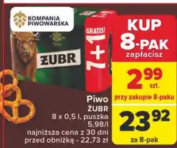 Carrefour Piwo Żubr 1768 oferta