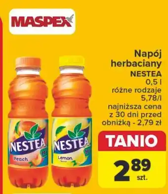 Carrefour Napój lemon Nestea oferta