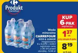 Carrefour Woda niegazowana Carrefour Kids oferta