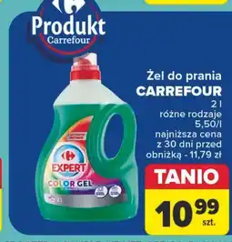 Carrefour Żel do prania color Carrefour Expert oferta