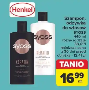 Carrefour Odżywka do włosów Syoss Keratin oferta