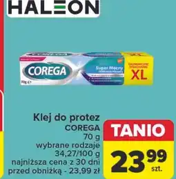 Carrefour Krem mocujący do protez delikatnie miętowy Corega Super Mocny oferta