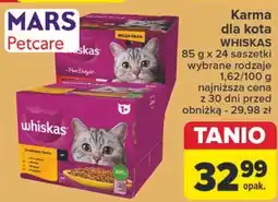 Carrefour Karma dla kota drobiowe frykasy Whiskas Pure Delight oferta