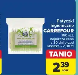 Patyczki higieniczne Carrefour