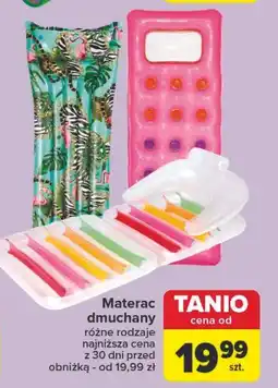 Carrefour Materac dmuchany oferta