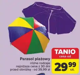 Carrefour Parasol plażowy oferta