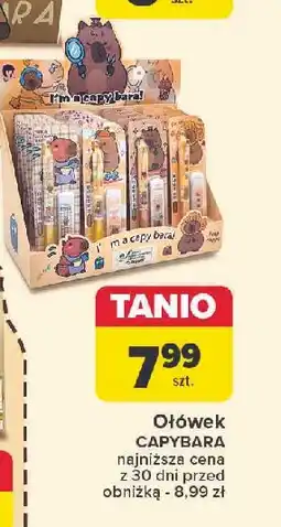 Carrefour Ołówek capybara oferta