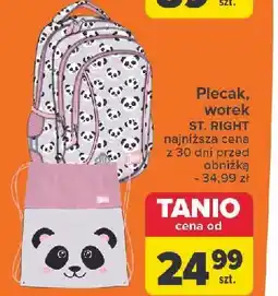 Carrefour Plecak St. Right oferta