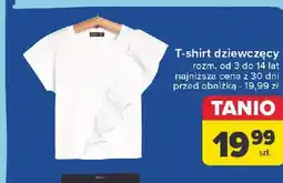 Carrefour T-shirt dziewczęcy 3-14 lat oferta