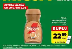 Carrefour Express Kawa Nescafe crema oferta