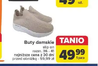 Carrefour Buty damskie 36-41 oferta