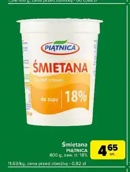 Carrefour Express Śmietana 18% Piątnica oferta