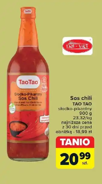 Carrefour Market Sos chilli słodko-pikantny Tao tao oferta
