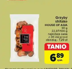 Carrefour Grzyby shiitake House of asia oferta